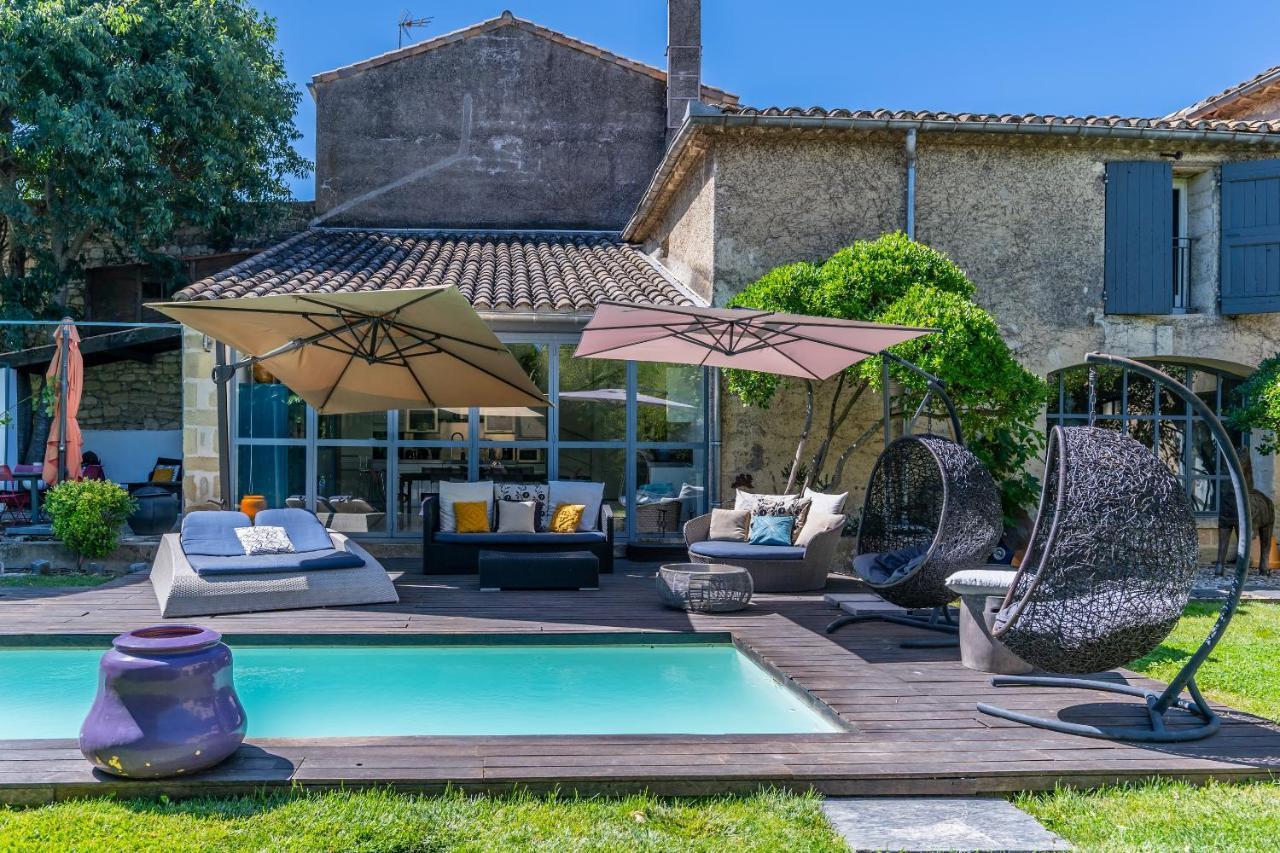 Mas Bleu Villa Sommières Buitenkant foto