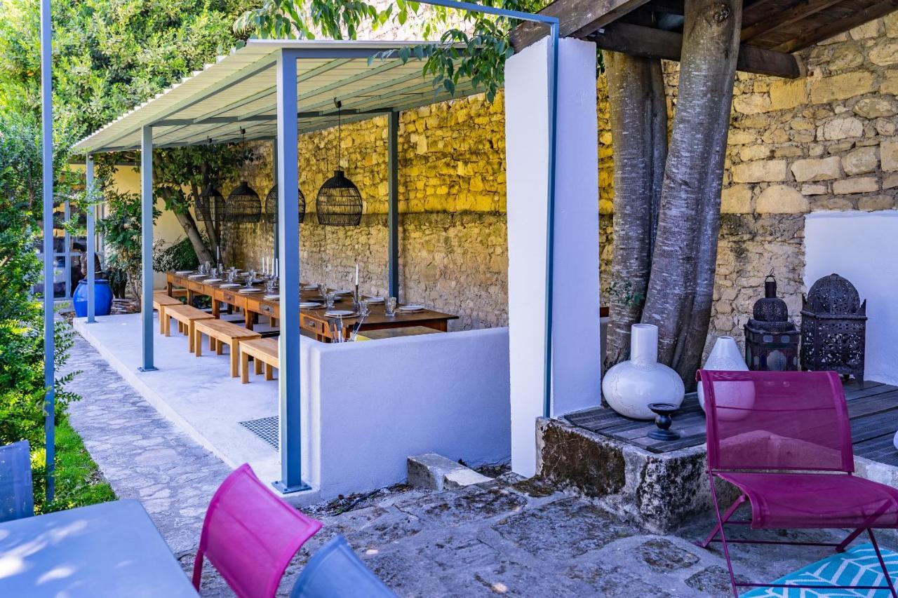 Mas Bleu Villa Sommières Buitenkant foto