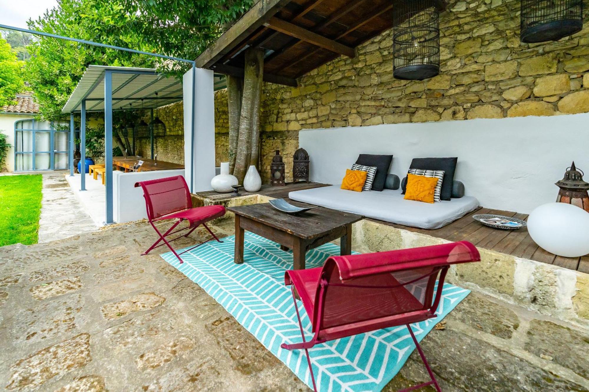 Mas Bleu Villa Sommières Buitenkant foto