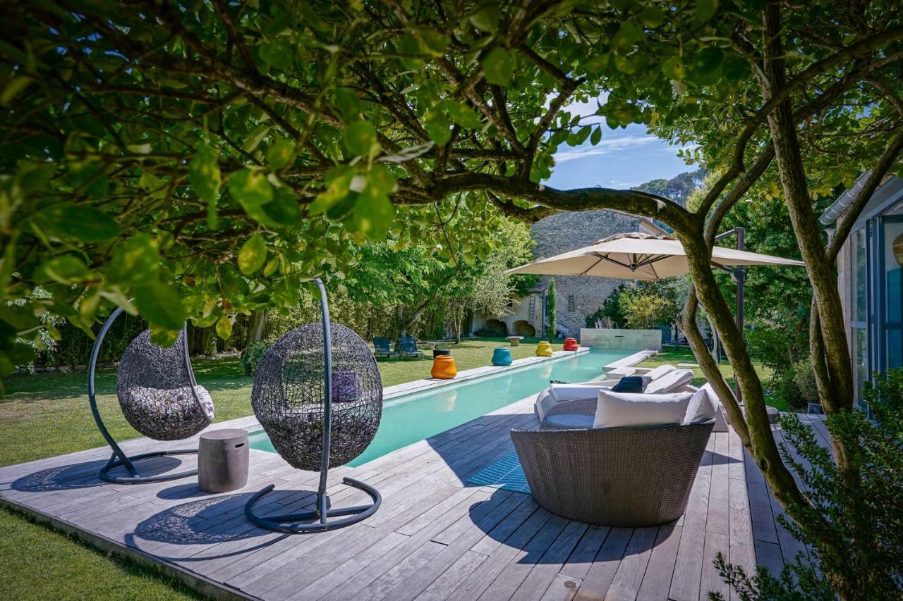 Mas Bleu Villa Sommières Buitenkant foto