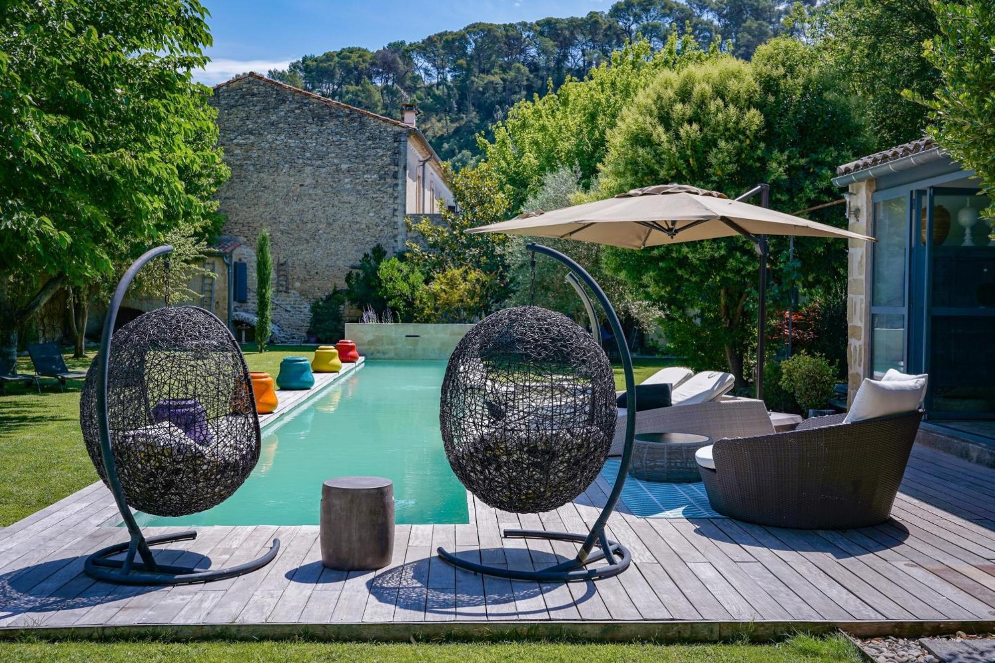 Mas Bleu Villa Sommières Buitenkant foto