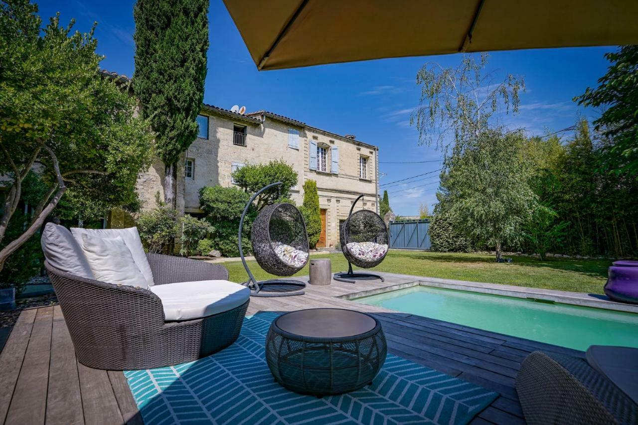 Mas Bleu Villa Sommières Buitenkant foto